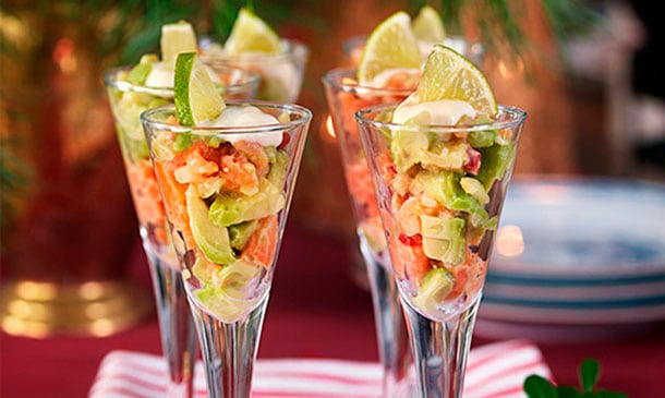 Cóctel de ceviche Cóctel de ceviche