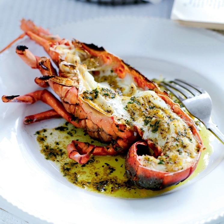 Langosta A La Mantequilla De Perejil Y Limón