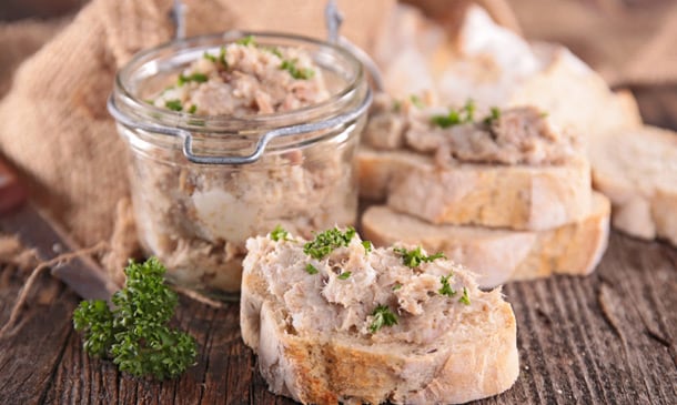 Rillettes de pato Rillettes de pato