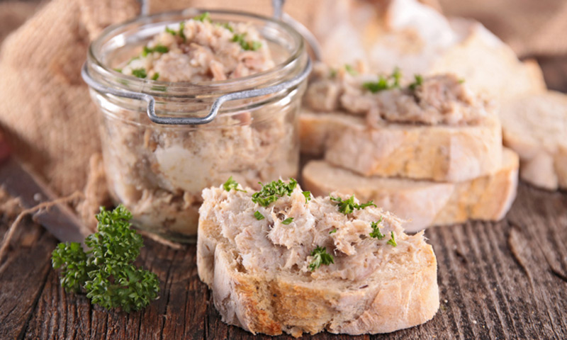 Rillettes de pato