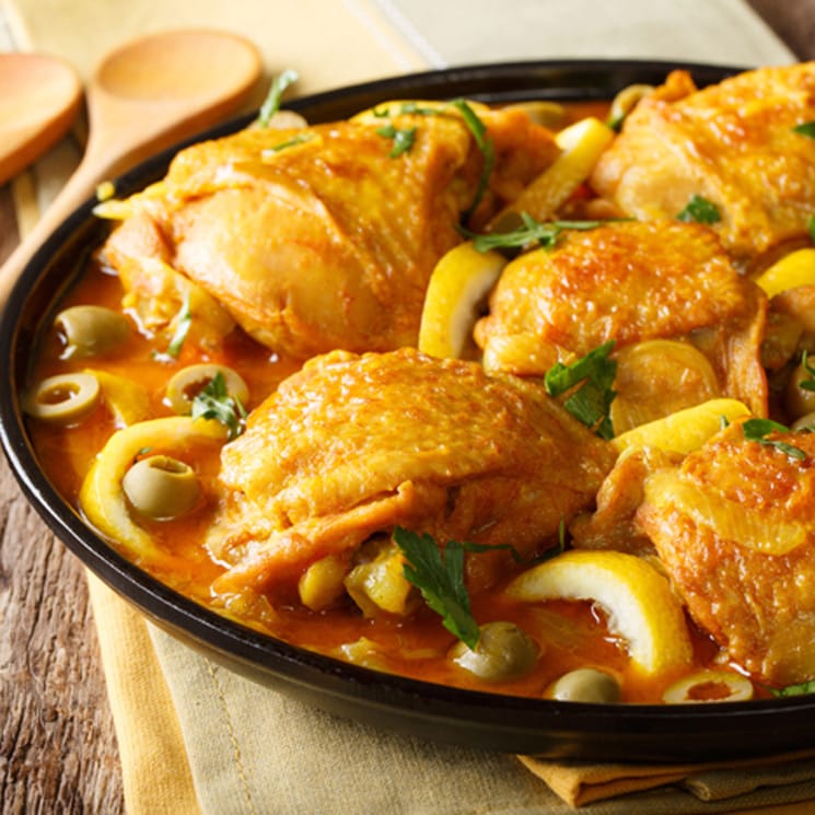 Pollo Con Aceitunas Y Limón