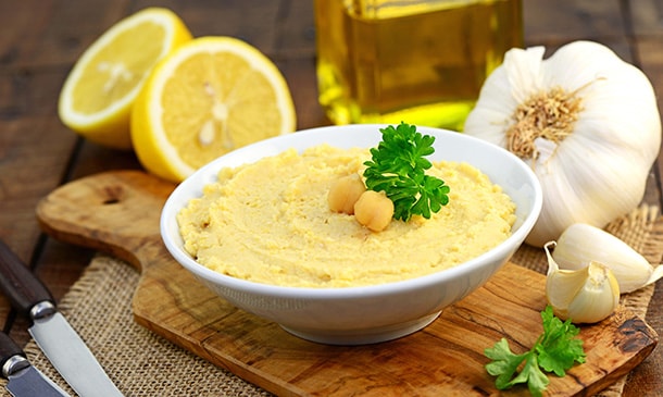Hummus casero Hummus casero