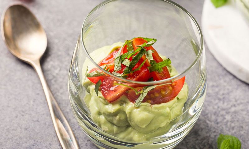 Mousse de guacamole