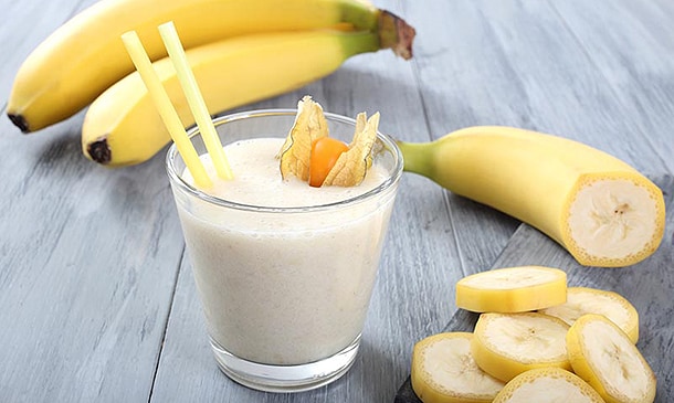Batido de plátano Batido de plátano