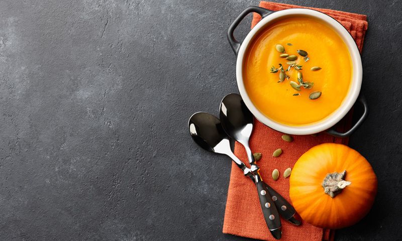 Crema ligera de calabaza