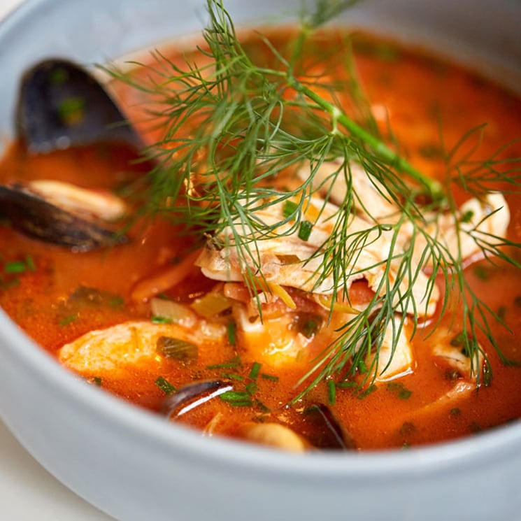 Sopa De Pescado Y Marisco