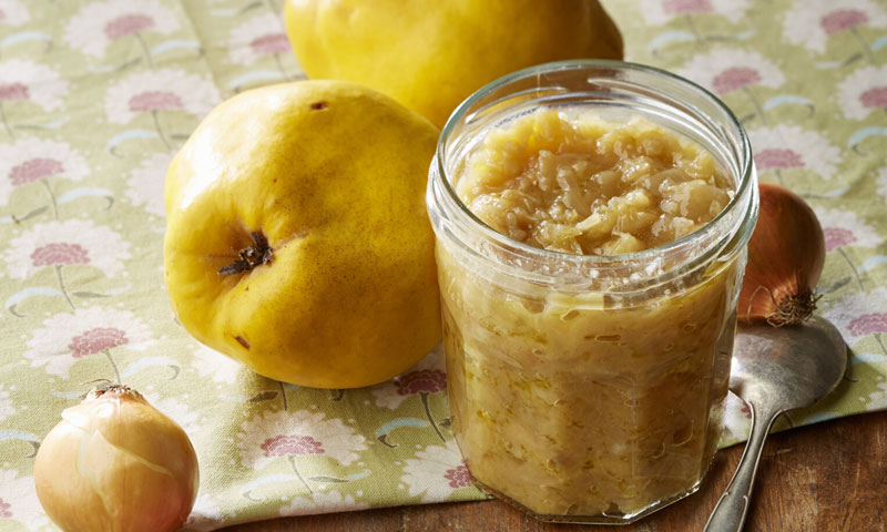 'Chutney' de membrillo y cebolla