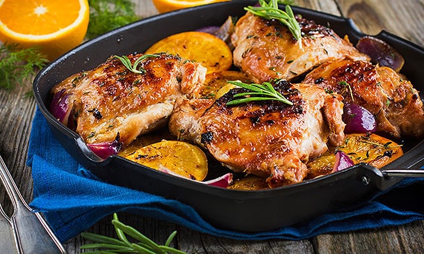 Pato a la naranja con coñac y Cointreau Pato a la naranja con coñac y Cointreau