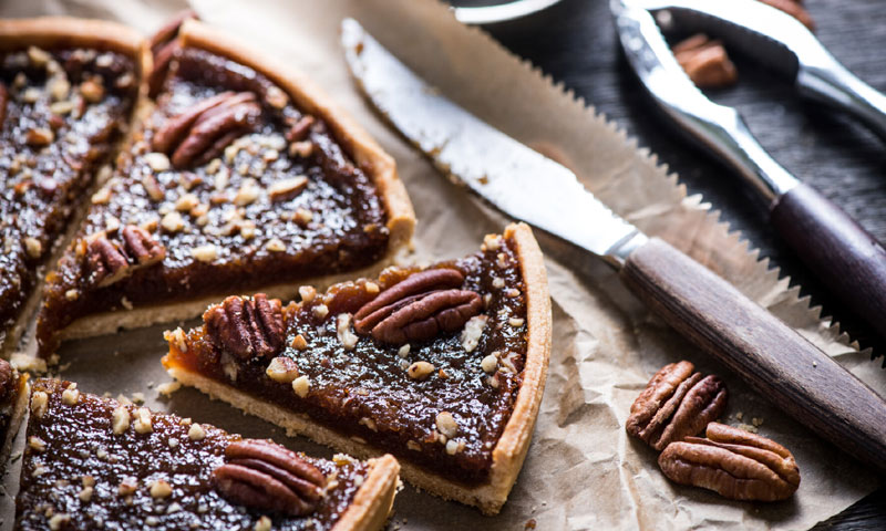 Pastel de nueces pecanas