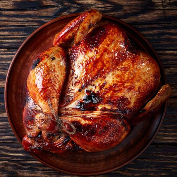 Pollo marinado en salsa de soja y lima