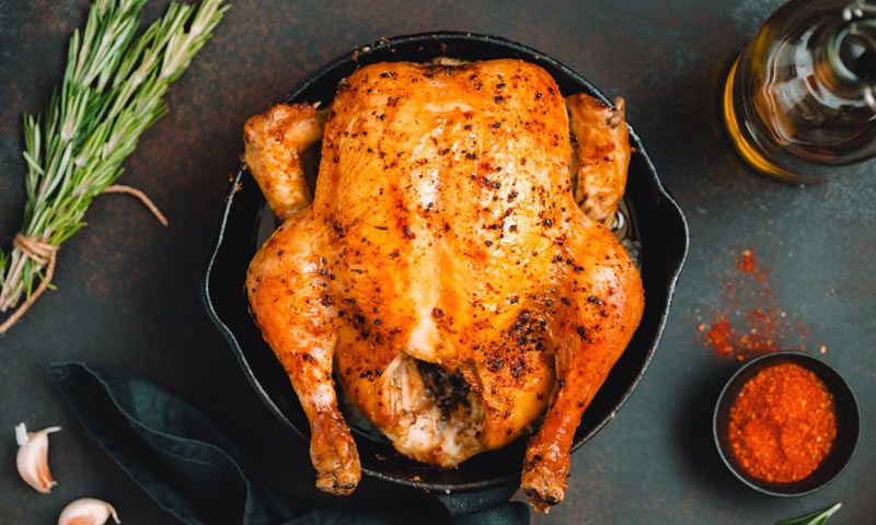 Cómo Preparar Pollo Al Horno 】Receta Peruana.