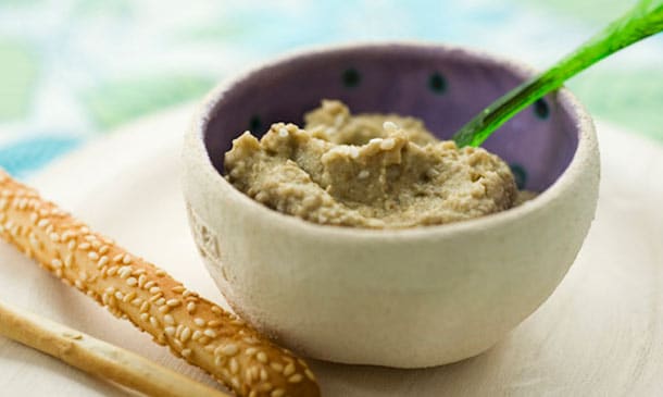 DIP de berenjena asada DIP de berenjena asada