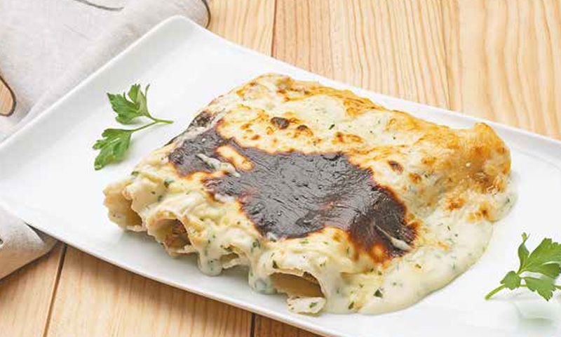 Canelones de Cocido