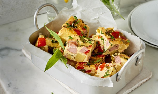 Tortilla de patatas al horno