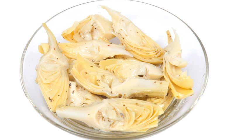 Alcachofas en escabeche