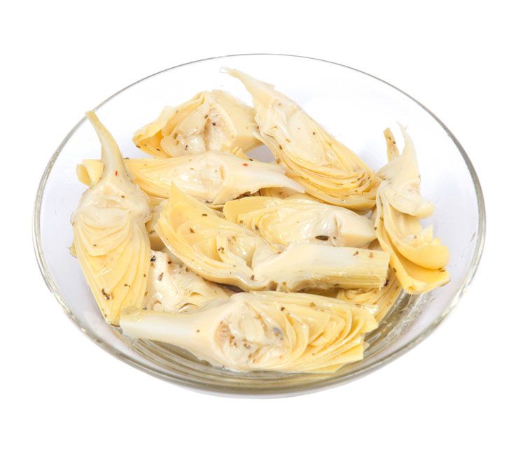 Alcachofas en escabeche Alcachofas en escabeche