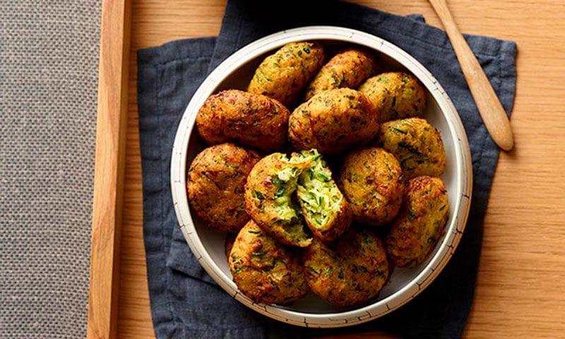 Croquetas veganas de espinacas