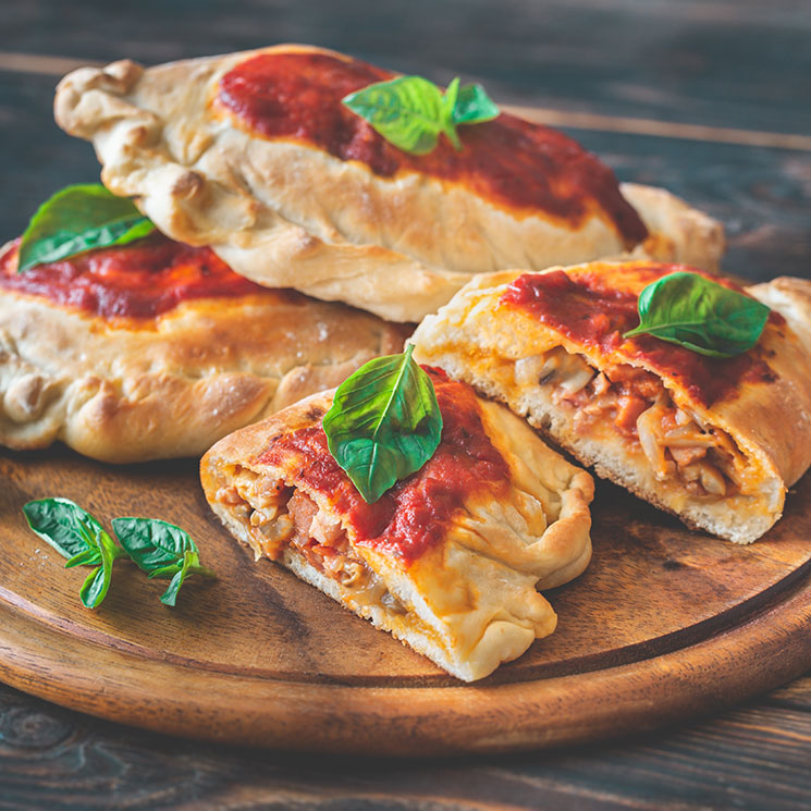 Pizza calzone casera