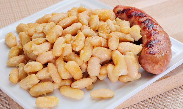 Butifarra amb mongetes Butifarra amb mongetes