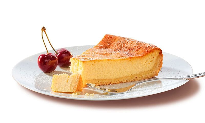 Tarta de queso al horno a la gallega