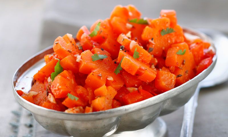 Ensalada de zanahorias con comino