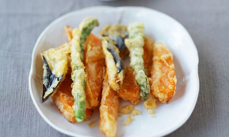 Tempura de verduras