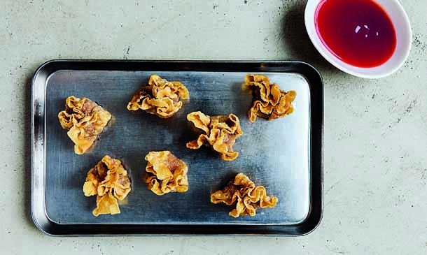 'Wonton' fritos 'Wonton' fritos
