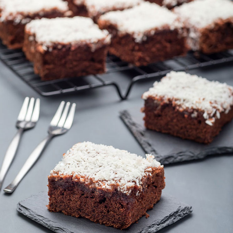 Brownie De Chocolate Almendra Y Coco Sin Harina