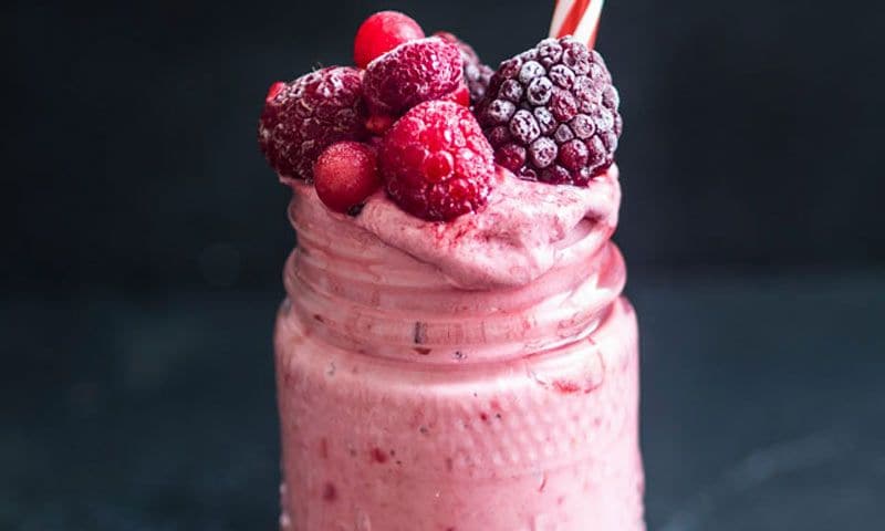'Smoothie' de frutos rojos