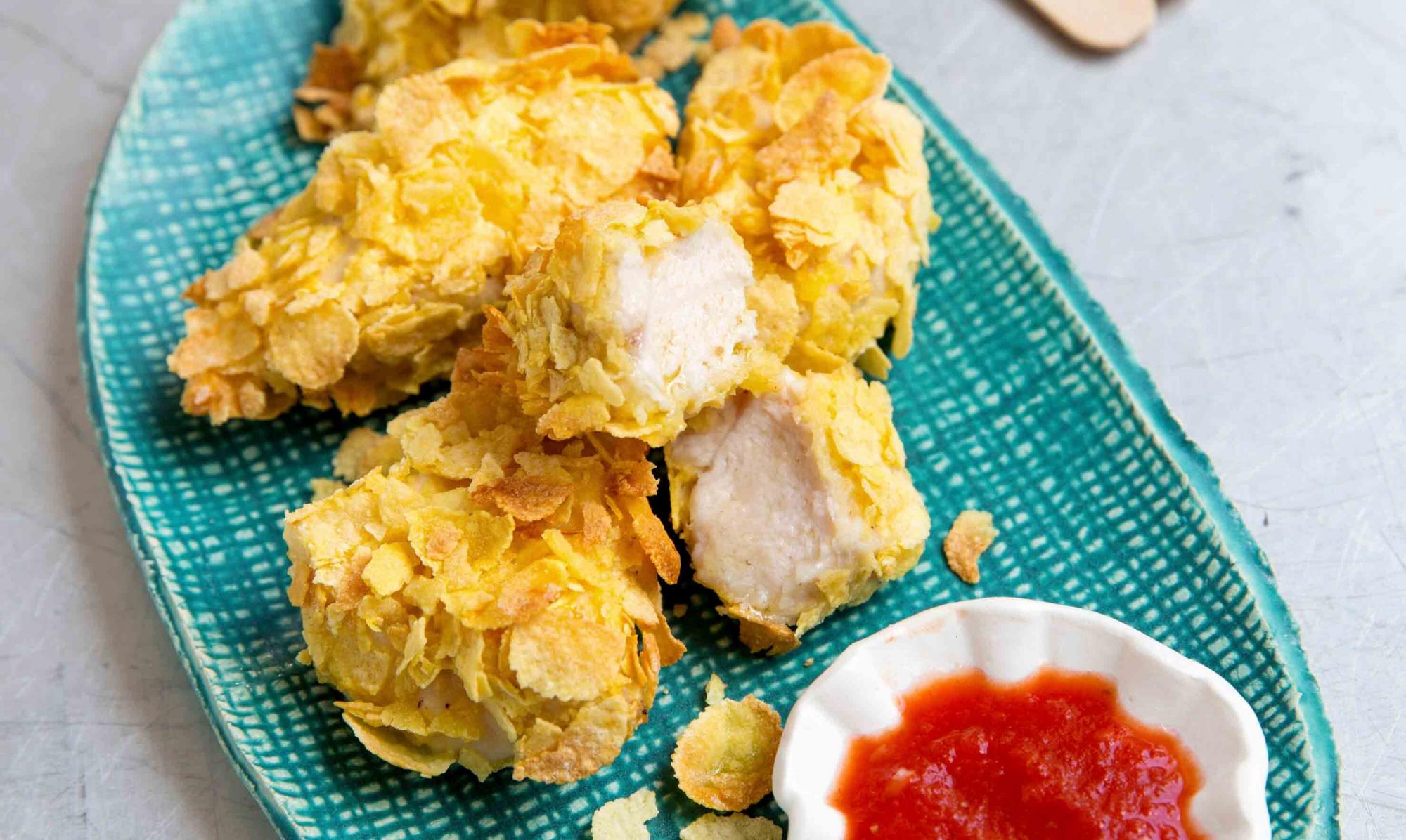 'Nuggets' crujientes de pollo 'Nuggets' crujientes de pollo