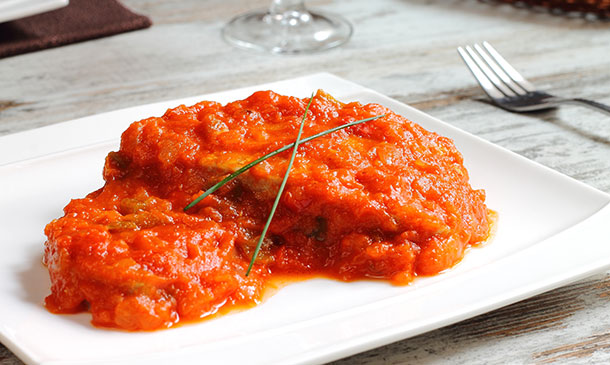 Bonito con tomate Bonito con tomate