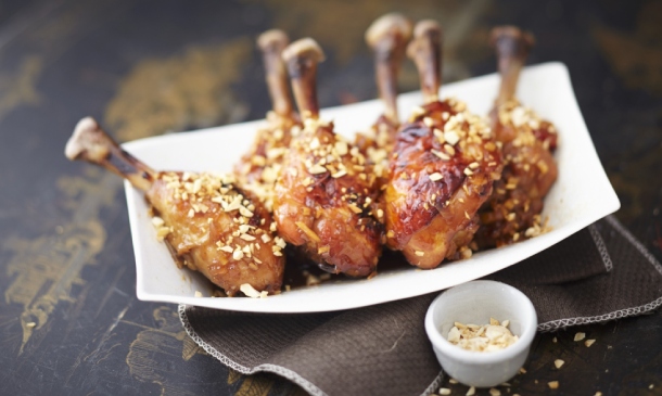 Muslos de pollo 'teriyaki'