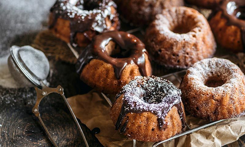 Mini bundt cakes