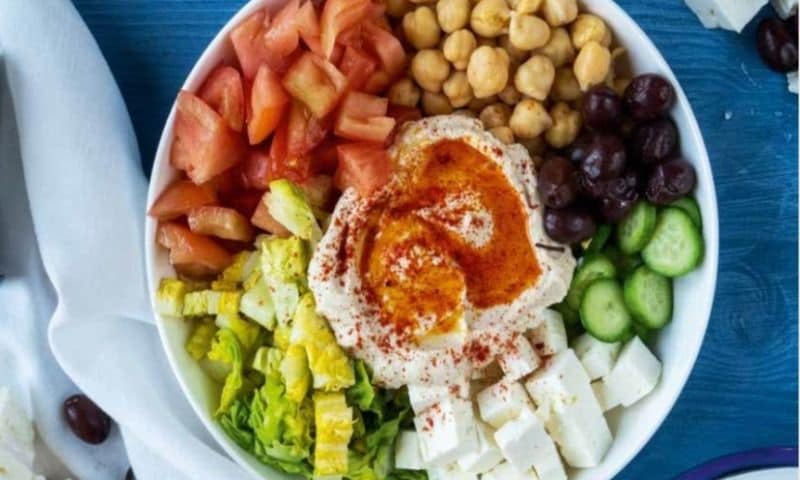 'Bowl' mediterráneo completo