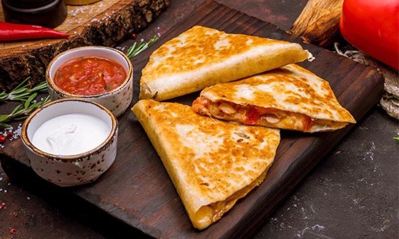 Quesadillas de chorizo
