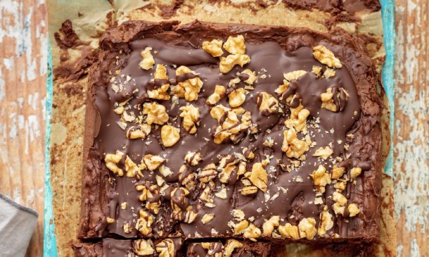 Brownie vegano Brownie vegano