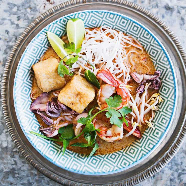'Laksa' de marisco
