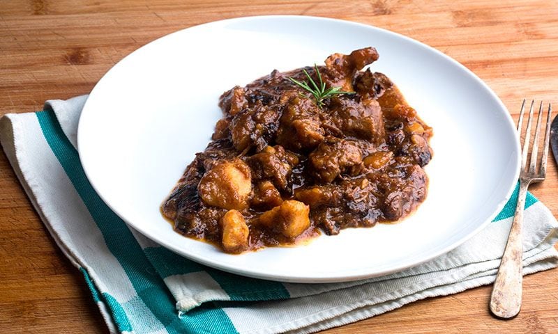 Estofado de ternera con patatas