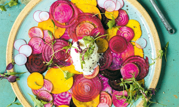 'Carpaccio' de hortalizas 'Carpaccio' de hortalizas