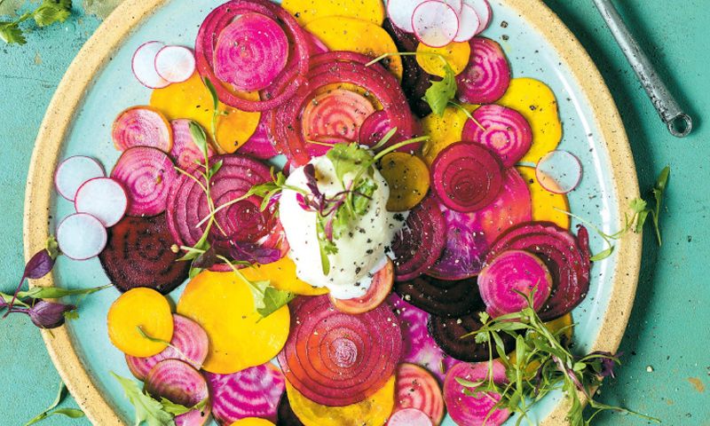 'Carpaccio' de hortalizas