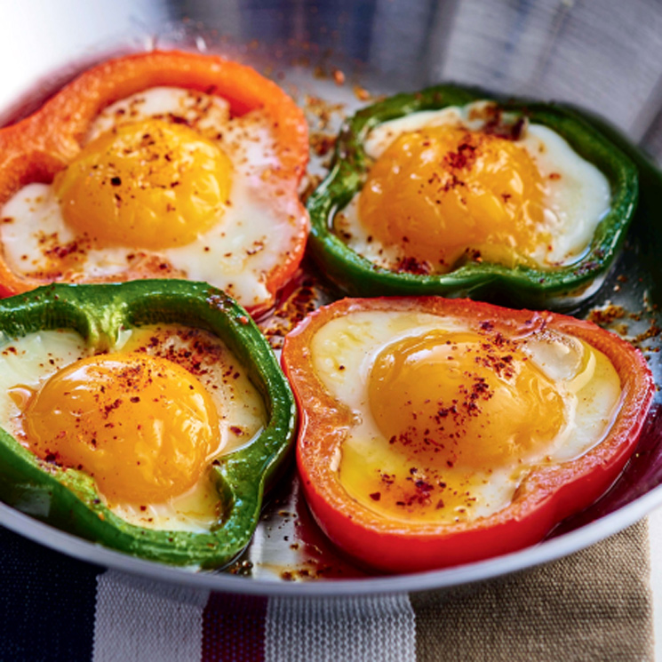 Pimientos Rellenos De Huevos De Corral