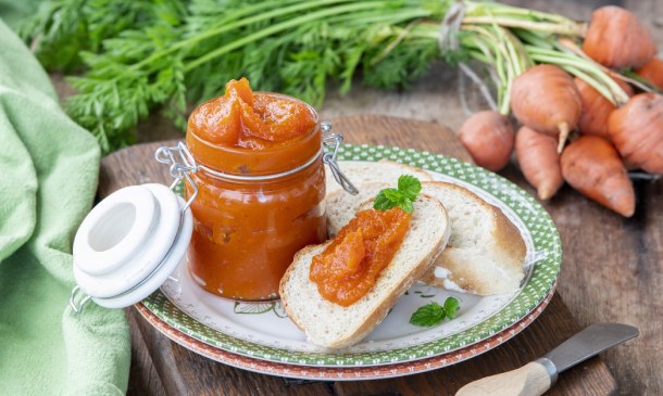 Mermelada de zanahoria y jengibre