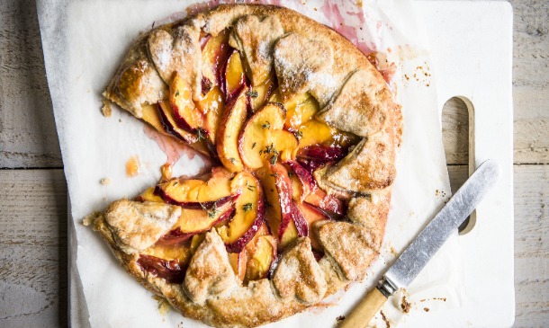 'Galette' de nectarinas 'Galette' de nectarinas