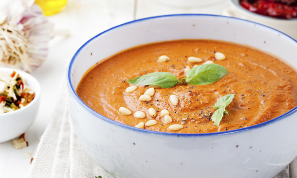 Gazpacho de zanahorias Gazpacho de zanahorias
