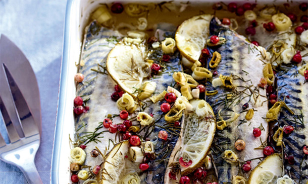 Escabeche de caballa Escabeche de caballa
