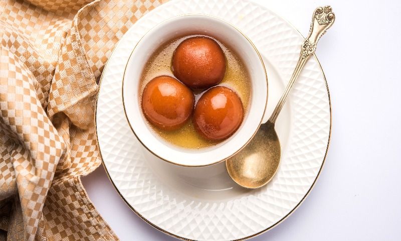 'Gulab jamun' de La India