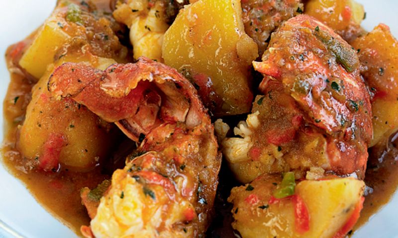 Marmitako de langosta