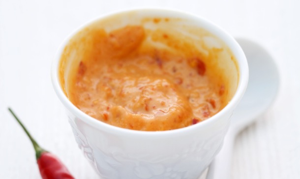 Salsa vegana de pimiento y calabaza Salsa vegana de pimiento y calabaza
