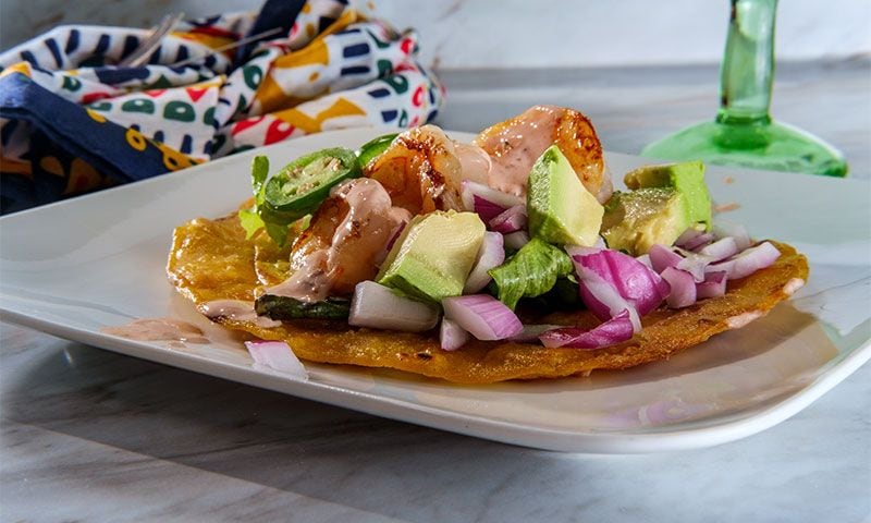 Tacos de pulpo