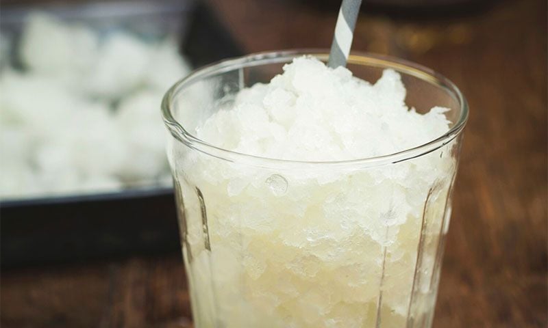 Granizado de limón